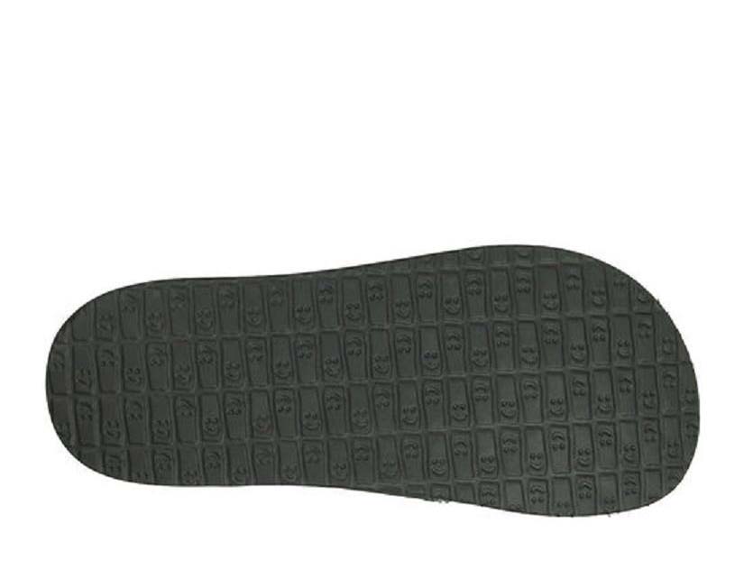 Sanuk Fault Line Flip Flops Herren Charcoal - Sanuk Flip Flops Rabatt